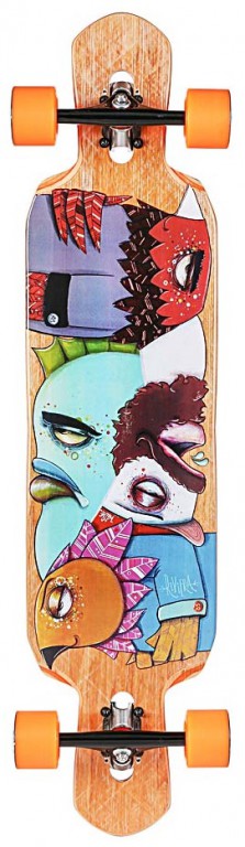 Лонгборд RIVIERA Word To The Wise SS15 9.5"x41"