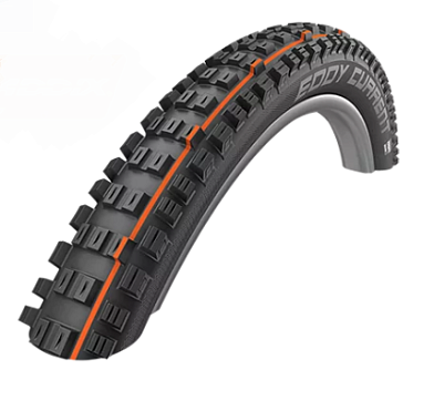 Покрышка 29" Schwalbe EDDY CURRENT FRONT, Evolution, Folding, Super Trail, E-50, ADDIX Soft