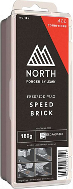 Универсальный парафин SWIX North Speed Brick Uni 180 гр