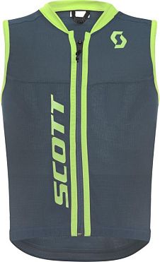 Горнолыжная защита SCOTT Vest Protector Jr Actifit Plus nightfall blue/green 18/19