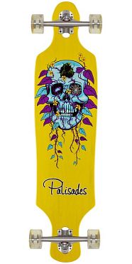 Лонгборд PALISADES Skully Lime SS16 10"x39.5"