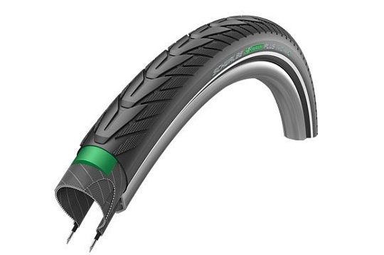 Покрышка 26" Schwalbe ENERGIZER PLUS Perf/Wired, GreenGuard, TwinSkin, E-50, ADDIX E