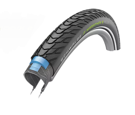 Покрышка 28" Schwalbe MARATHON E-PLUS Smart DualGuard, E-50, TwinSkin, Addix E