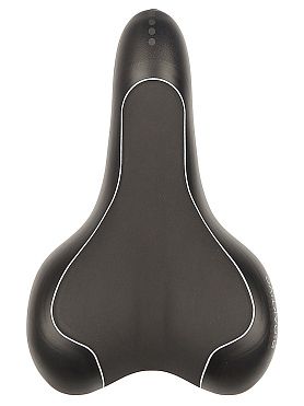 Седло SELLE SAN MARCO Milano Glamour Fus N/N Rigida Carbon Steel Sintetico Black