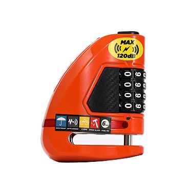 Замок ULAC AIR ALARM COMBO ORANGE