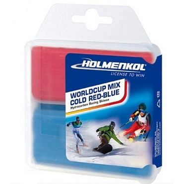 Парафин HOLMENKOL Beta Ultra: Betamix RED -4/-15C х35г + Ultramix BLUE -8/-20 x35г