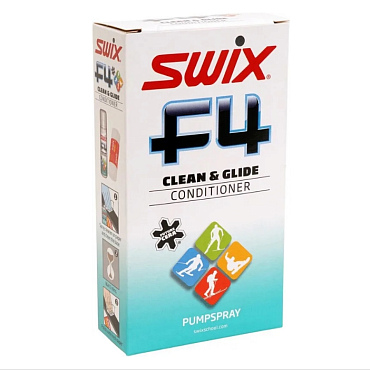 Кондиционер + Фиберлен SWIX F4-70C Clean&Glide для лыж и сноубордов, 70 мл