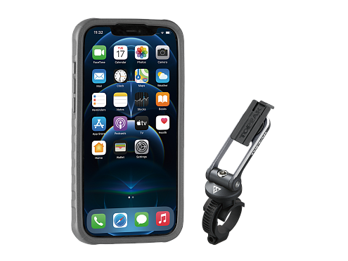 Чехол TOPEAK RideCase для iPhone 12/12 Pro с крепл Черный