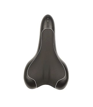 Седло SELLE SAN MARCO Milano Fus N/N Rigida+Bumpers+Klip Black